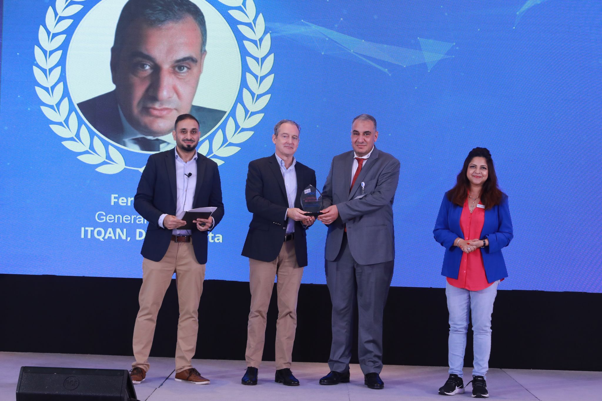 Feras Al Jabi honored at IDC Alliance META