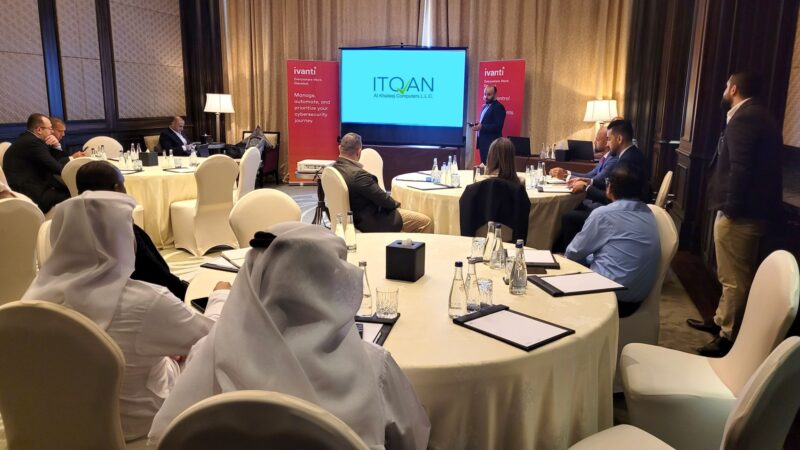 ITQAN and Mindware partnered to present IVANTI solutions in a round table event in Abu Dhabi.